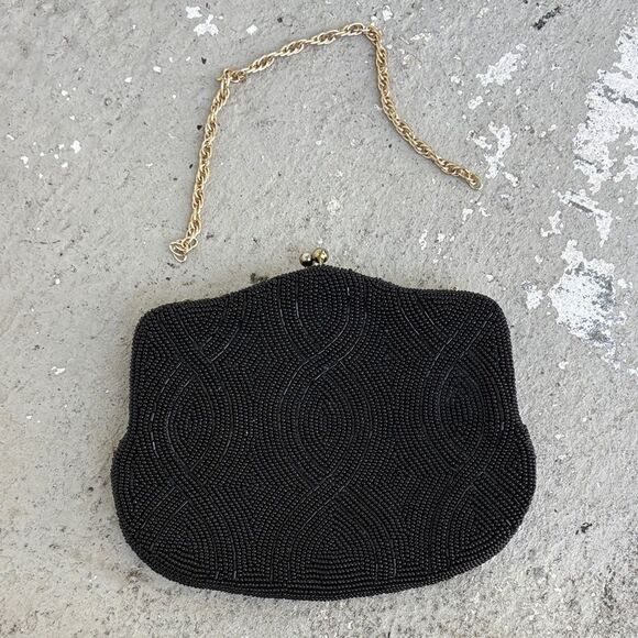 Walborg Handbags - Walborg vintage small beaded evening bag